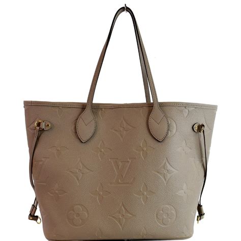 louis vuitton tan tote bag